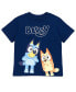 Фото #4 товара Boys Bingo T-Shirt and Mesh Shorts Outfit Set to