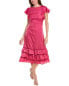 Фото #1 товара Платье женское Rachel Parcell Tiered Midi Dress
