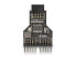 Delock 60045 - 9 pin USB 2.0 - 2 x 9 pin pin header - Black