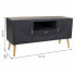 Sideboard Alexandra House Living Golden Dark grey 40 x 61 x 121 cm