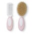 SARO Brush And Comb Set With Natural Bristles