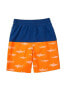 Фото #3 товара Toddler Boys Swim Trunks with Mesh Liner UPF 50+