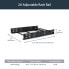 Фото #5 товара StarTech.com 2U Fixed 19" Adjustable Depth Universal Server Rack Rails - Rack rail - Black - Steel - 45.3 kg - 2U - CE - UL - REACH - TAA