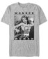 Фото #1 товара Men's Wonder Woman Formidable Woman Short Sleeve T-shirt