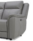 Фото #13 товара Addyson 117" 5-Pc. Leather Sectional with 2 Zero Gravity Recliners with Power Headrests, Created for Macy's