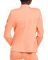 Фото #2 товара Isaac Mizrahi Collarless Jacket Women's