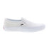 Фото #1 товара Vans Slip-On Pro VN0A347VWWW Mens White Canvas Lifestyle Sneakers Shoes 13