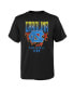 ფოტო #1 პროდუქტის Big Boys Black Distressed North Carolina Tar Heels The Legend T-shirt