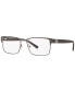 ფოტო #1 პროდუქტის Armani Exchange AX1019 Men's Square Eyeglasses