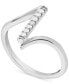 ფოტო #1 პროდუქტის Diamond Statement Ring (1/10 ct. t.w.) in Sterling Silver