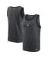 Фото #1 товара Men's Heathered Charcoal Las Vegas Raiders Tri-Blend Tank Top