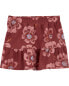 Фото #15 товара Toddler 2-Piece Butterfly Tee & Floral Linen Skort Set 2T