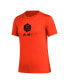 ფოტო #2 პროდუქტის Women's Orange Houston Dynamo FC AEROREADY Club Icon T-shirt