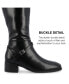 Фото #7 товара Women's Rhianah Block Heel Knee High Boots