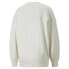 Фото #2 товара Puma Classics Oversized Crew Neck Sweatshirt Womens Off White 53568299
