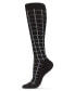 Men's Window Pane Cotton Compression Socks