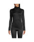 Фото #2 товара Белье Lands' End Petite Silk Turtleneck