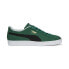 Фото #1 товара Puma Suede Classic XXI 37491567 Mens Green Suede Lifestyle Sneakers Shoes
