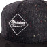 Фото #5 товара Blackskies Snapback cap, black, brown, grey wool screen, unisex premium baseball cap. - Hades