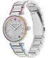 Women's Cary Silver-Tone Stainless Steel Bracelet Watch 34mm