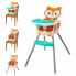Фото #2 товара Высокий стул Infantino Оранжевый Поролон