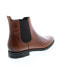 Фото #8 товара Bruno Magli Canyon MB1CYNB0 Mens Brown Leather Slip On Chelsea Boots 11