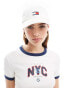 Фото #2 товара Tommy Jeans retro cap in white