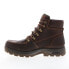 Фото #9 товара Dunham 8000 Works Moc Boot CI0847 Mens Brown Leather Lace Up Work Boots