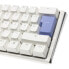 Фото #7 товара Ducky One 3 Classic Pure White Mini Gaming Tastatur, RGB LED - MX-Black