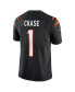 ფოტო #4 პროდუქტის Men's Ja'Marr Chase Black Cincinnati Bengals Vapor Untouchable Limited Jersey