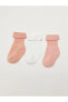 Фото #5 товара Basic Kız Bebek Soket Çorap Yeni 3'lü Paket