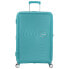 AMERICAN TOURISTER Soundobx Spinner 77/28 TSA 97-110L trolley expandable Turquoise Tonic - фото #2