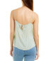 7 For All Mankind Shirred Cami Women's Blue Xs - фото #2