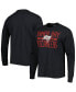 Фото #4 товара Men's Black Tampa Bay Buccaneers Brand Wide Out Franklin Long Sleeve T-shirt