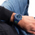 Фото #7 товара GUESS Ladies 40mm Watch - Blue Strap Blue Dial Blue Case Blue/Blue/Blue