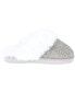 Фото #2 товара Women's Demi Cable Knit Scuff Slippers