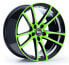 Фото #1 товара Колесный диск литой RH Alurad BO Flowforming color polished - green 8.5x19 ET45 - LK5/108 ML72.6