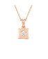 Diamond Princess 18" Pendant Necklace (1/2 ct. t.w.) in 14k White, Yellow, or Rose Gold