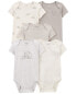 Фото #5 товара Baby 9-Piece Short-Sleeve Bodysuits & Pull-On Pants Set 12M