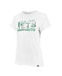 Women's White New York Jets Legacy Pep-Up Frankie T-shirt