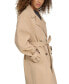 ფოტო #3 პროდუქტის Women's Classic Relaxed Fit Belted Trench Coat