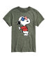 Фото #1 товара Men's Peanuts Americana Short Sleeves T-shirt