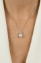 Elegant pearl pendant in gold-plated sterling silver PT93Y