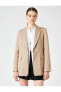 Фото #16 товара Куртка для женщин Koton Однокнопочная с карманами из хлопка