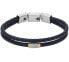 Men´s double leather bracelet JF04703998