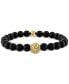 Фото #2 товара Браслет Esquire Lion Bead Stretch Gold-plated