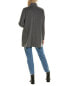 Фото #2 товара Cinzia Rocca Icons Short Wool & Cashmere-Blend Coat Women's Grey 48