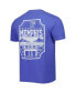 Фото #4 товара Men's Royal Memphis Tigers Logo Campus Icon T-shirt