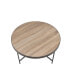 Фото #4 товара Bage Coffee Table in Weathered Gray Oak & Metal