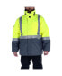 Фото #1 товара Men's High Visibility Freezer Edge Insulated Jacket with Reflective Tape